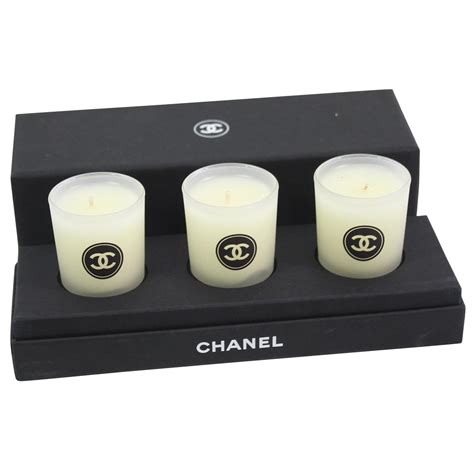 chanel rose candles